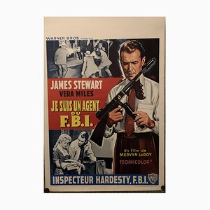Poster del film The FBI Story, Belgio, 1959