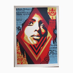 Shepard Fairey (Obey), Bias by Numbers Large Format, 21st Century, Serigrafia