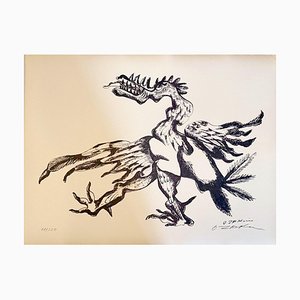 Ossip Zadkine, The Labors of Hercules: The Stymphalian Bird, 20th Century Lithograph