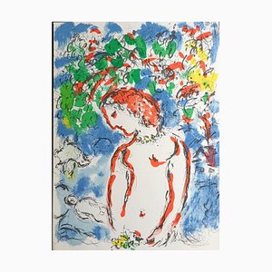 Marc Chagall, Spring Day, 1972, Lithographie Originale
