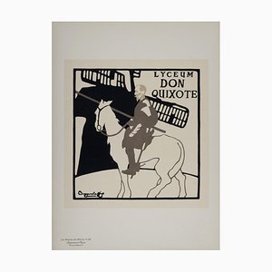 Bettler, Les Maîtres de L'Affiche: Don Quixote, 1897, Lithographie