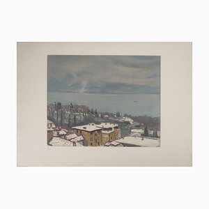 Albert Marquet, Sea View, finales del siglo XIX o principios del siglo XX, Grabado original