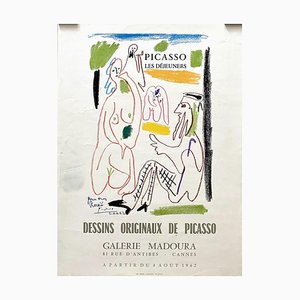 Pablo Picasso, Picasso Lunches: Galerie Madoura Poster, 1962, Litografia