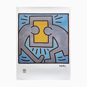Keith Haring, Limited Edition Figurative Composition, 1990s, Lithograph