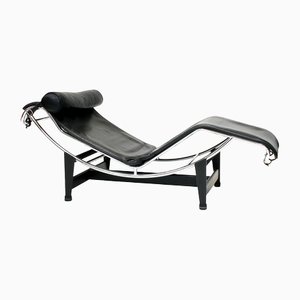 LC4 Stuhl von Charlotte Perriand & Le Corbusier für Cassina, 1980er