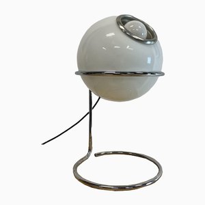 Pose Lamp in Glass and Metal by Giotto Stoppino, 1970s