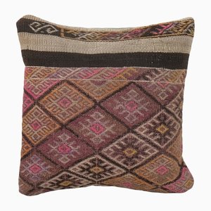 Square Handwoven Kilim Cushion