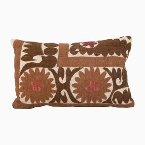 Brown Washed & Neutral Beige Cushion Cover