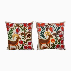 Animal Figure Cushion Covers, Set of 2