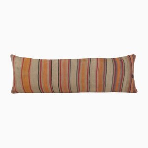 Turkish Organic Striped Bedding Kilim Cushion Cover