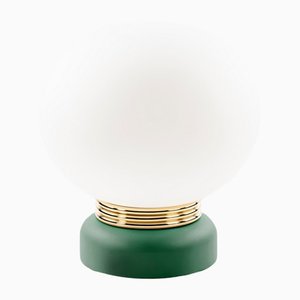 Lampada da tavolo Karen color smeraldo di Luca Barengo per Mason Editions