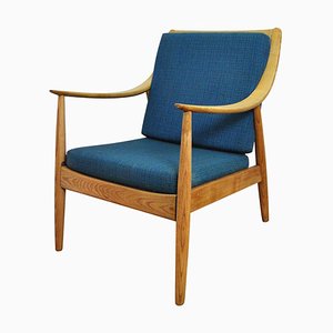 Lounge Chair by Peter Hvidt & Orla Mølgaard Nielsen for France & Daverkosen, 1950s