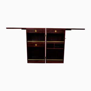 Danish Rosewood Captain's Bar by Reno Wahl Iversen for Dyrlund, 1960s