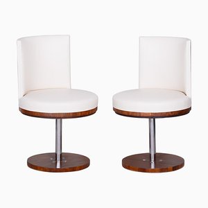 Set of Rosewood and Leather Armchairs by Hans J. Wegner, 1920s