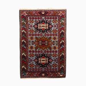 Russischer Shirvan Teppich aus Baumwolle & Wolle