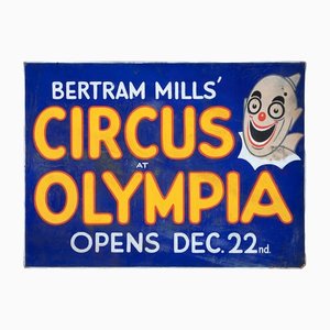 W.E. Berry Circus Artwork Circus at Olympia Poster