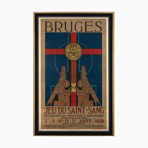Brügge Game of the Holy Sang Poster, 1939
