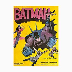 French Batman Movie Poster, 1970s