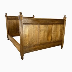 Antique French Carved Double Bed