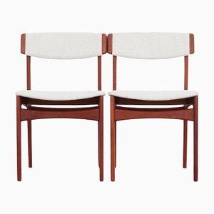 Dänische Teak Stühle von N. & K. Bundgaard Rasmussen, 1960er, 2er Set