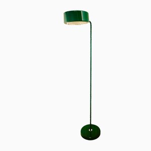 Lámpara de pie Simris vintage de metal en verde de Anders Pehrson para Ateljé Lyktan, Sweden, años 70