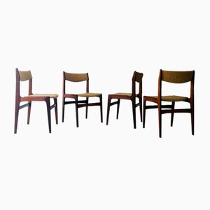 Dinning Chairs by Erik Buch, 1960s, Set of 4