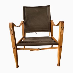 Dänischer Vintage Safari Stuhl von Kaare Klint für Rud Rasmussen