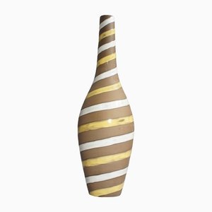 Vase de Plancher en Spirale par Ingrid Atterberg pour Upsala Ekeby
