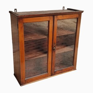 Antique Display Cabinet Hanging Wall Cabinet