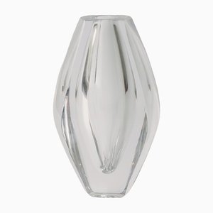 Mid-Century Scandinavian Ventana Glass Vase by Mona Morales-Schildt for Kosta, Sweden, 1950s