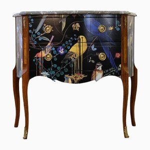 Rococo Style Nightstand with Christian Lacroix Design