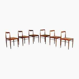 Dining Chairs in Oak, Set of 6