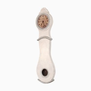 Horloge Murale Mora Vintage en Blanc et Gris