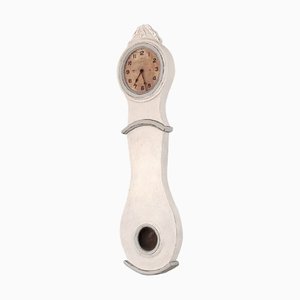 Vintage Mora Wall Clock in White and Grey