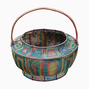 Handmade Colorful Wire Basket