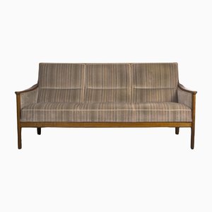 Canapé Scandinave Mid-Century en Velours de style Knoll