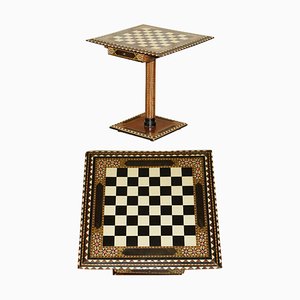 Table de Jeux d'Échecs Antique, Inde, 1920s