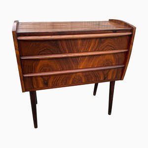 Danish Rosewood Dresser with Rounded Legs, 1960s