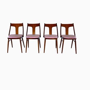 Vintage Dining Room Chairs from Antonín Suman, Set of 4