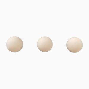 Applique sferiche Castore di Lucchi Michele, set di 3