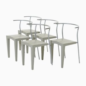 Dr. Glob Side Chairs by Philippe Starck for Kartell, 1980s, Set of 4