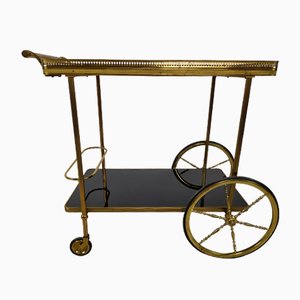 Vintage Golden Brass Trolley