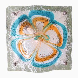 Applique Mid-Century en Verre de Mazzega, Italie, 1970s
