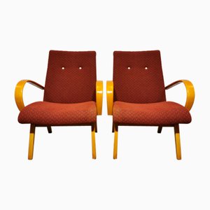 Set of Vintage Armchairs by Jaroslav Smidek