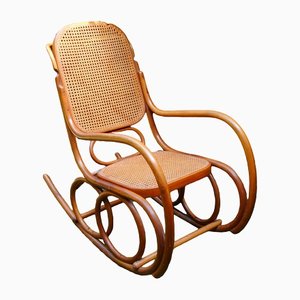 Ton Dondolo Rocking Chair by Michael Thonet for Ton