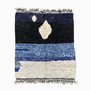Large Mrur Berber Rug in Wool