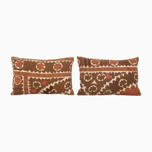 Suzani Handmade Pillow Covers, Set of 2