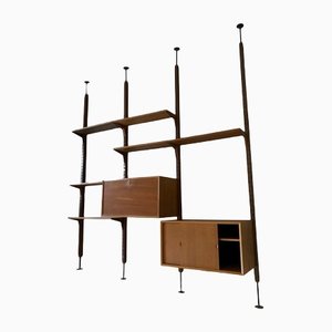 Shelving System by Poul Cadovius, Denmark, 1950s, Set of 3