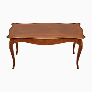 Antique French Parquetry Coffee Table