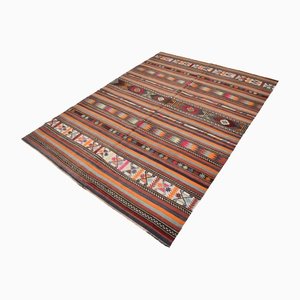 Tapis Kilim Vintage en Laine